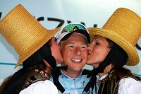 Fabian Wegmann gewinnt den GP Schwarzwald im Alleingang mit 50 sec Vorsprung
GP Schwarzwald 2005
[� by J�rgen Burkhardt, B�renhofstra�e 25, 70771 Leinfelden-Echterdingen. Telefon 0711/791424, Fax 0711/791437.Postbank Stuttgart(BLZ 600 100 70) Konto 234130-708) www.radsportfoto.de. Bitte zwei Belegexemplare zusenden. Nutzung ist honorarpflichtig gemaess MFM zzgl. 16% MWSt. Drittrechte sind nicht geklaert. NO MODEL RELEASE. Jede Weitergabe dieses Materials an Dritte ohne ausdrueckliche Genehmigung ist untersagt.]

