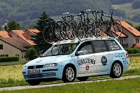 Gerolsteiner Teamfahrzeug
GP des Kantons Aargau, UCI Europe Tour  2005
[� by J�rgen Burkhardt, B�renhofstra�e 25, 70771 Leinfelden-Echterdingen. Telefon 0711/791424, Fax 0711/791437.Postbank Stuttgart(BLZ 600 100 70) Konto 234130-708) www.radsportfoto.de. Bitte zwei Belegexemplare zusenden. Nutzung ist honorarpflichtig gemaess MFM zzgl. 16% MWSt. Drittrechte sind nicht geklaert. NO MODEL RELEASE. Jede Weitergabe dieses Materials an Dritte ohne ausdrueckliche Genehmigung ist untersagt.]

