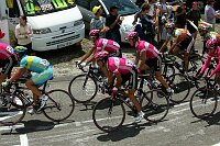 9. Etappe Gerardmer - M�hlhausen
T-Mobile Team am Ballon d�Alsace
[� by J�rgen Burkhardt, B�renhofstra�e 25, 70771 Leinfelden-Echterdingen. Telefon 0711/791424, Fax 0711/791437.Postbank Stuttgart(BLZ 600 100 70) Konto 234130-708) www.radsportfoto.de. Bitte zwei Belegexemplare zusenden. Nutzung ist honorarpflichtig gemaess MFM zzgl. 16% MWSt. Drittrechte sind nicht geklaert. NO MODEL RELEASE. Jede Weitergabe dieses Materials an Dritte ohne ausdrueckliche Genehmigung ist untersagt.]

