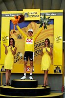 2. Etappe Challans - Les Essarts
David Zabriskie im gelben Trikot, Team CSC

[� by J�rgen Burkhardt, B�renhofstra�e 25, 70771 Leinfelden-Echterdingen. Telefon 0711/791424, Fax 0711/791437.Postbank Stuttgart(BLZ 600 100 70) Konto 234130-708) www.radsportfoto.de. Bitte zwei Belegexemplare zusenden. Nutzung ist honorarpflichtig gemaess MFM zzgl. 16% MWSt. Drittrechte sind nicht geklaert. NO MODEL RELEASE. Jede Weitergabe dieses Materials an Dritte ohne ausdrueckliche Genehmigung ist untersagt.]

